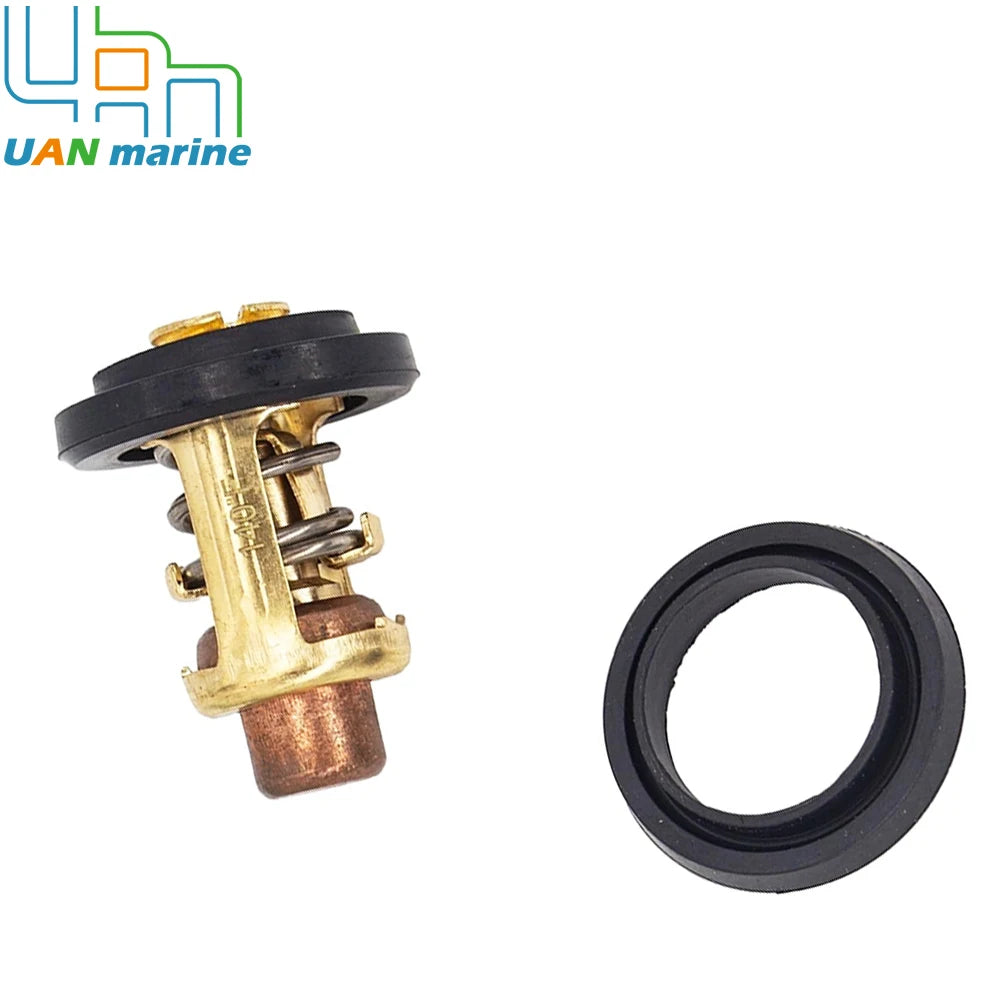 66M-12411 Thermostat 60℃ 140℉ For Yamaha F 6 8 9.9 15 40 50 60 80 100 HP 4-Stroke Outboard 66M-12411-00-00 6G8-12411-00-00