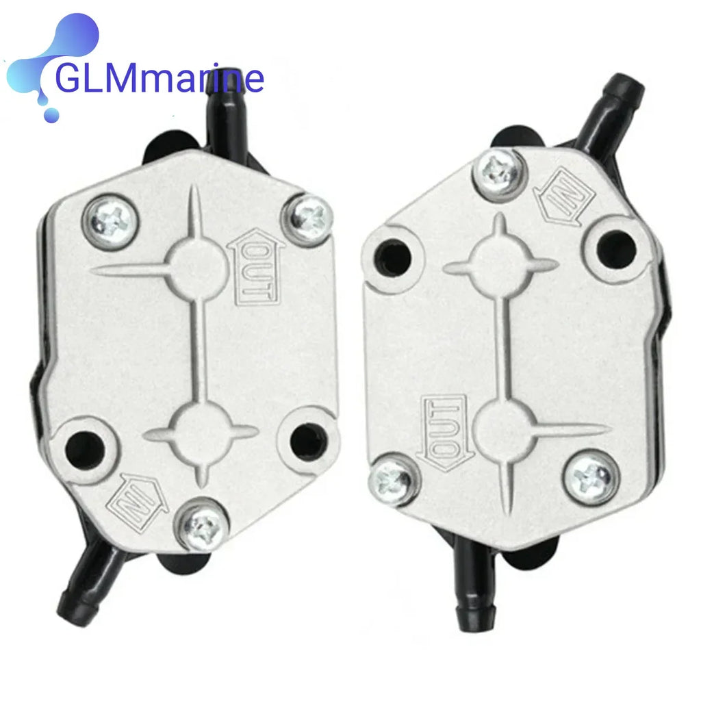 2 Pcs 6A0-24410  Fuel Pump for Yamaha 25 30 40 50 60 70 75 80 85 HP 2-Stroke Outboard 692-24410-00 6A0-24410-00 663-24410-00