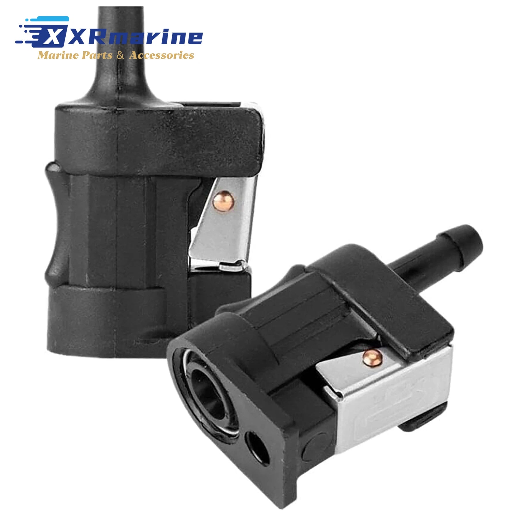 2 Pcs 6mm Fuel Connectors 6Y1-24305-00 6G1-24305-00 Compatible with Yamaha Outboard 6 To 90 HP Motors Sierra 18-80413 18-80414