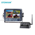 Airow auto STONKAM IP69K Waterproof Wireless Rear View Camera with 7 Inch Monitor for RV Truck Bus Trailer Lorry