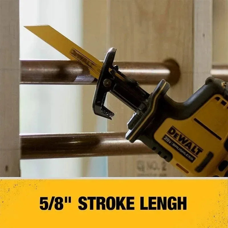 DEWALT DCS369 20V MAX* Reciprocating Saw,One-Handed,Cordless,The Multi - Tasking Powerhouse for Swift Wood,Metal & Pipe Cutting”