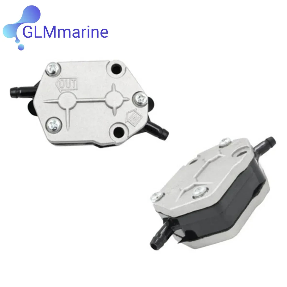 2 Pcs 6A0-24410  Fuel Pump for Yamaha 25 30 40 50 60 70 75 80 85 HP 2-Stroke Outboard 692-24410-00 6A0-24410-00 663-24410-00