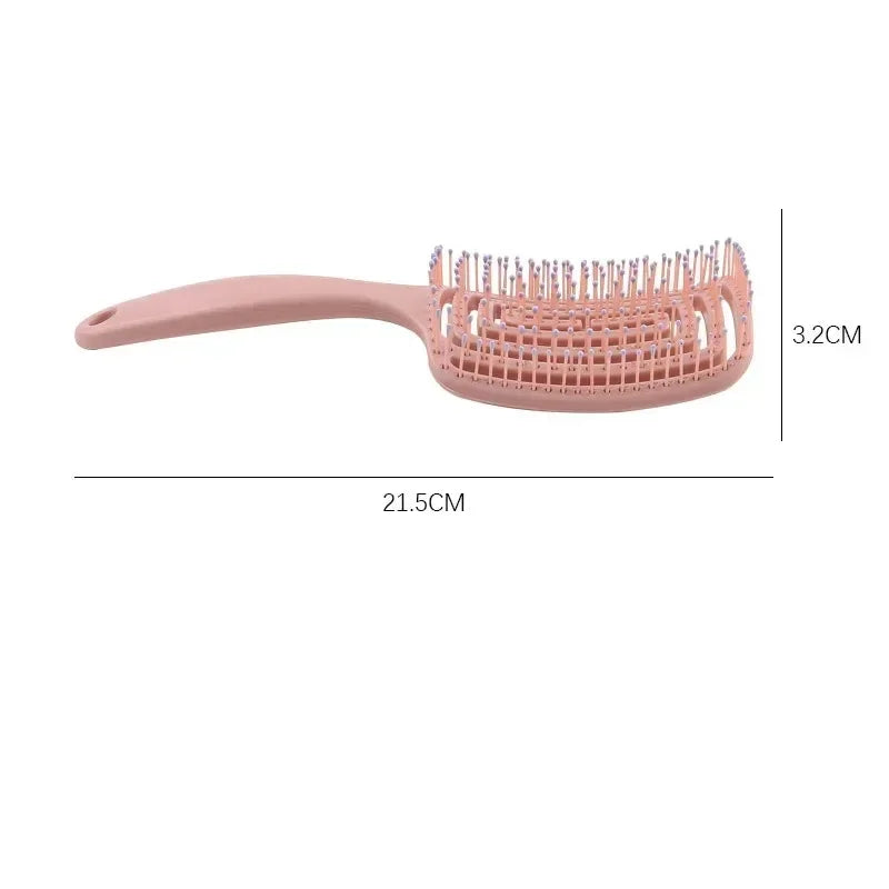 1pcs Anti-static Massage Combs Salon Wet Hair Brush Women's Hairdressing Styling Tools Exfoliating Combs