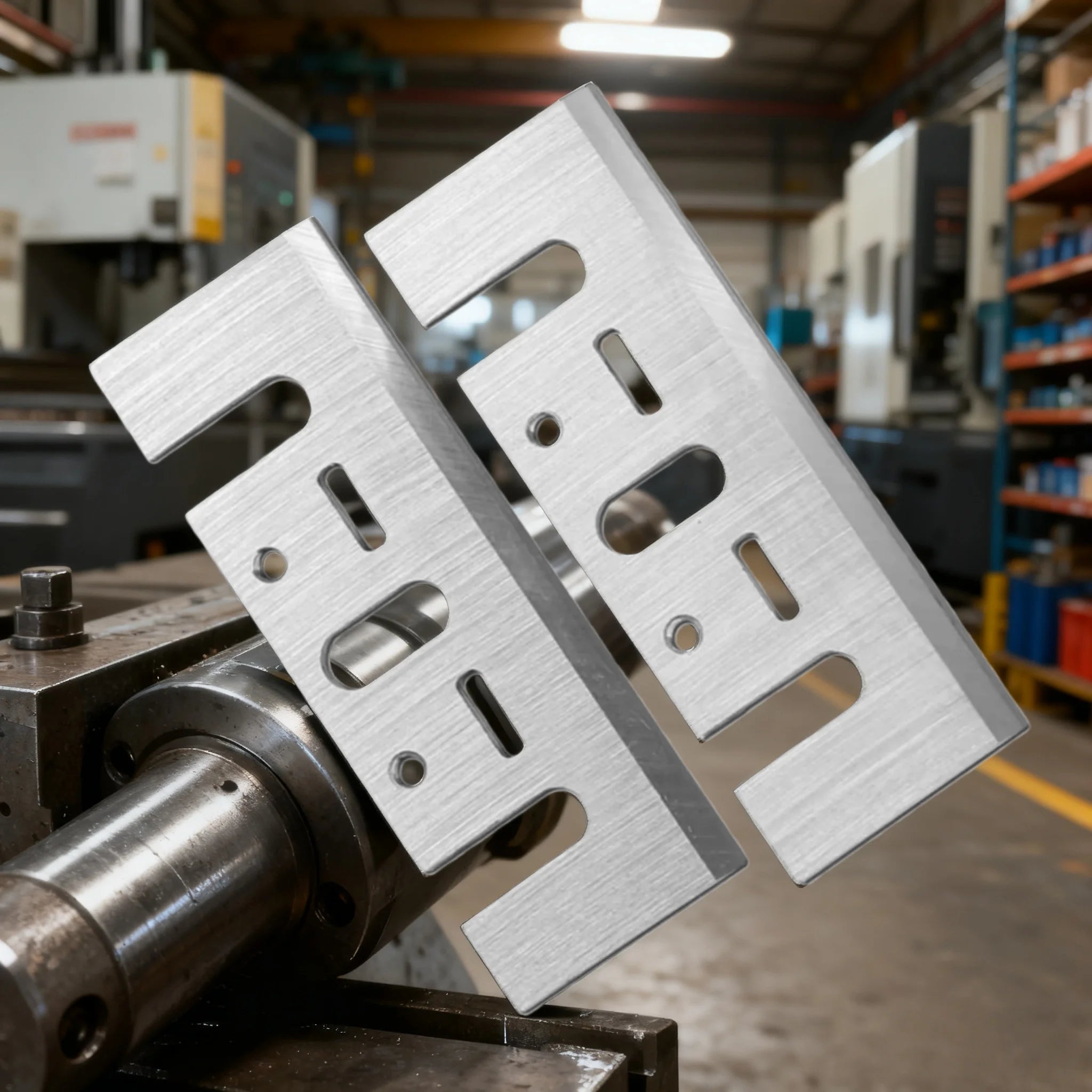 2Pcs 3-1/4 Carbide Tipped Planer Blade Knive 82mm Compatible Replacement for Makita 1900B KP0800 HITACHI F20 DEWALT D26676 DW680