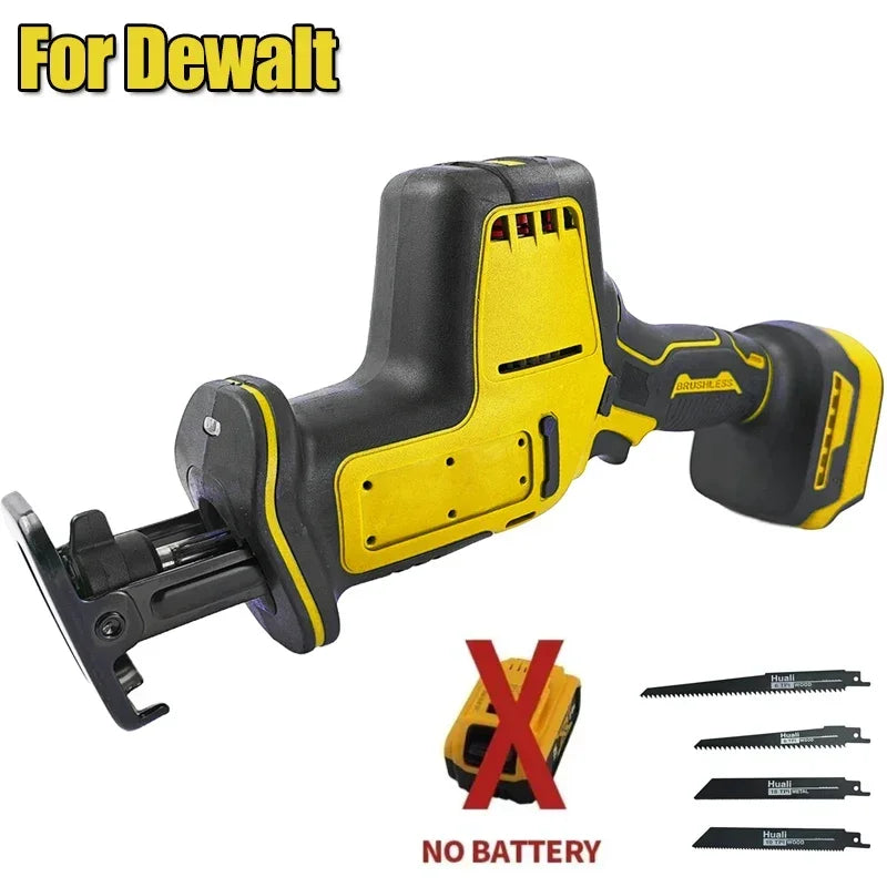 DEWALT Reciprocating Saw Cordless Brushless Speed Adjustable Metal Wood Electric Saw Power Tool for Makita/Milwaukee 18V Battery