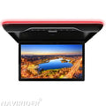 22Inch Android 13 For Maxus V90 RV Vanlife Universal Car Monitor WIFI USB HDMI FM Roof Ceiling Monitor Multimedia Video Player