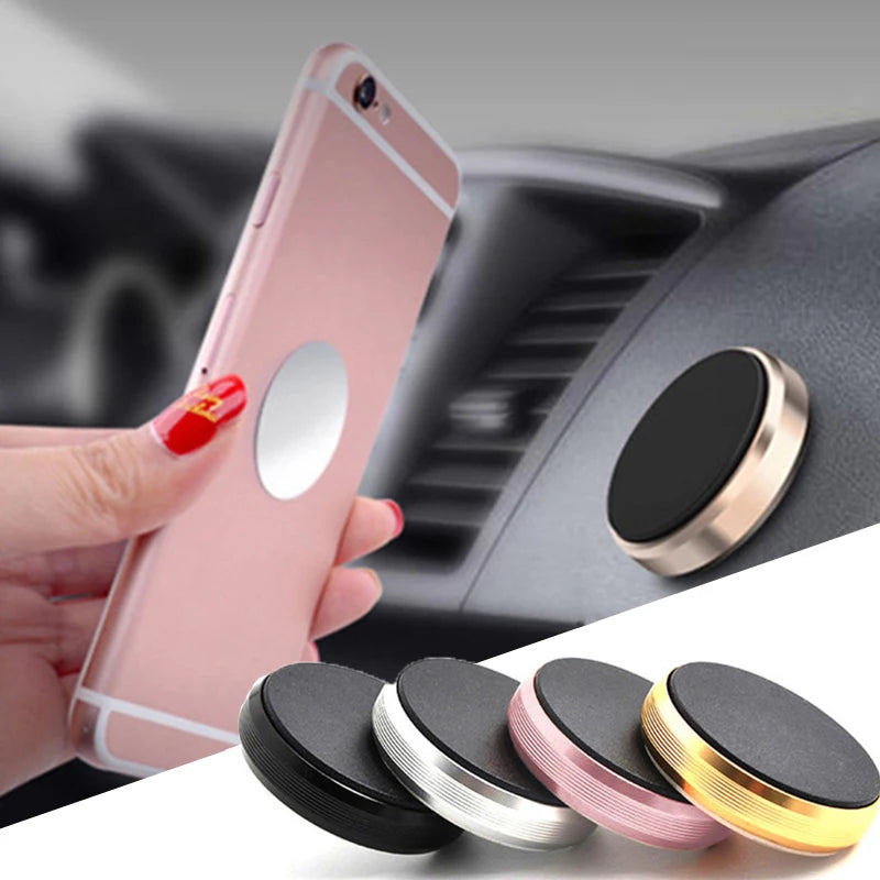 360 Degrees Magnetic Car Phone Holder Stand In Car For IPhone Xiaomi Magnet Mount Cell Mobile Phone Wall Nightstand Support GPS