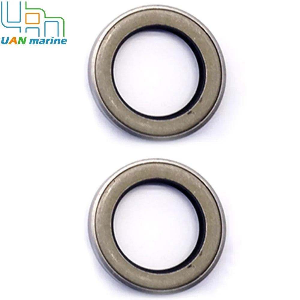 2Pcs New 26-70081 Lower Unit Outer Propshaft Oil Seal for Mercury Outboard 65 125 150 200HP 3Cyl V6 85530 91255-ZW1-003