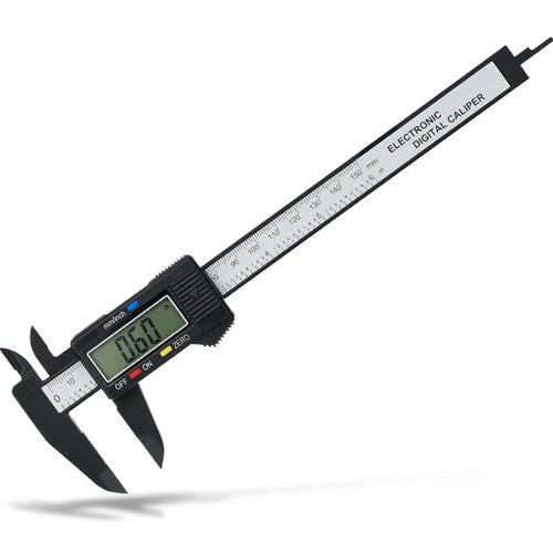 1PC Plastic Digital Vernier Caliper Digital Display Caliper Mini Text Play Caliper Student Vernier Ruler 0-150mm Measuring Tool