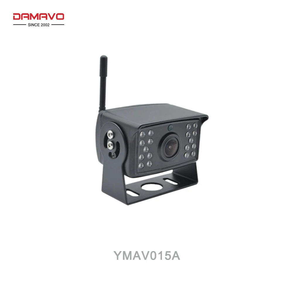DAMAVO 1080P Wireless Reversing Camera, Waterproof RV Rear View Monitor for 12-24V Buses RVs and Commercial Vehicles