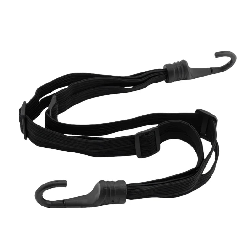 Adjustable Motorcycle Helmet Strap | Elastic Fixing Rope for Securing Helmet to Back Seat (60cm/90cm) - Anti-Loss Design