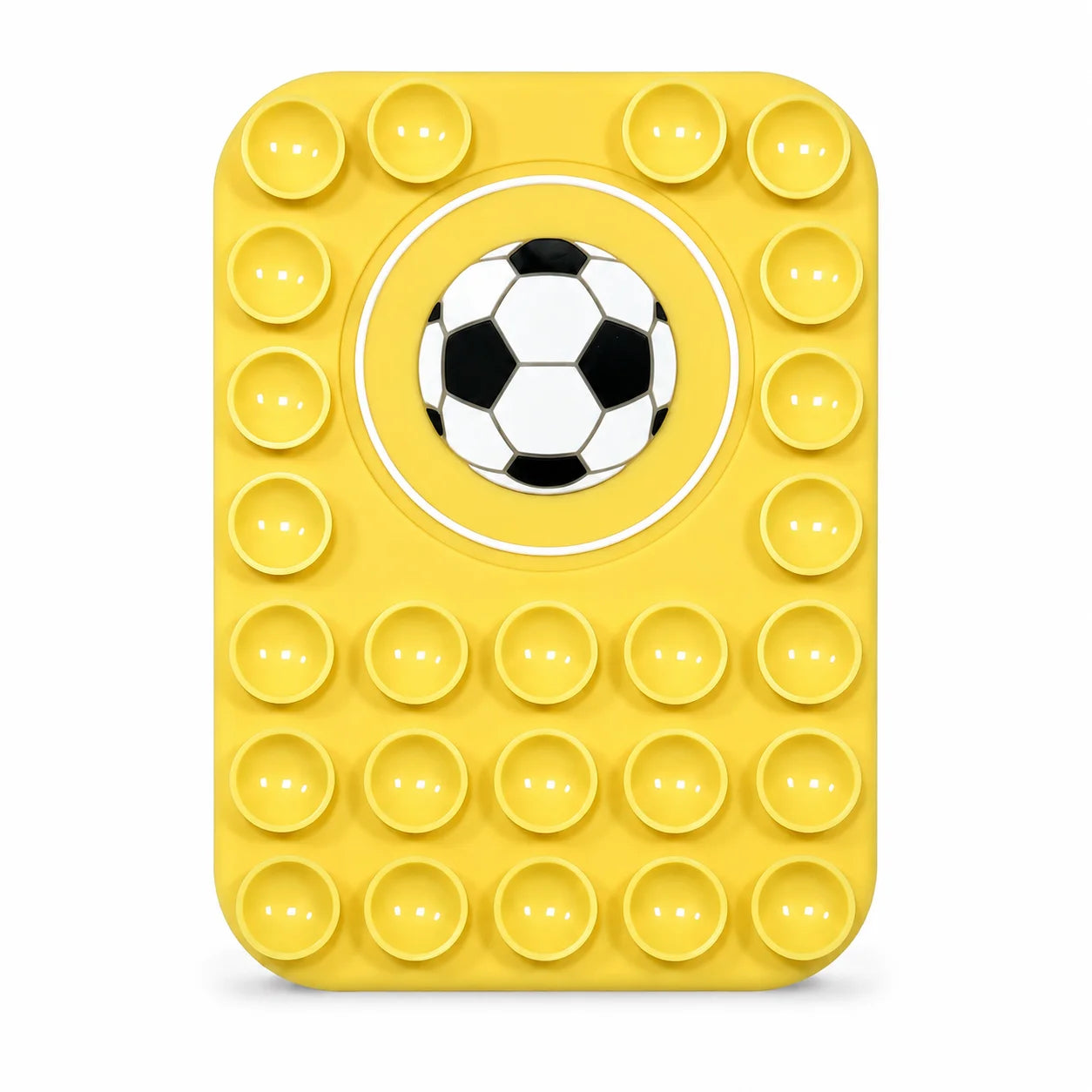 Cute Soccer For Magnetic Phone Holder MagSafe Suction Cup Silicone Magnet Wall Mount Stand for iPhone 15 14 13 Pro Max Gift