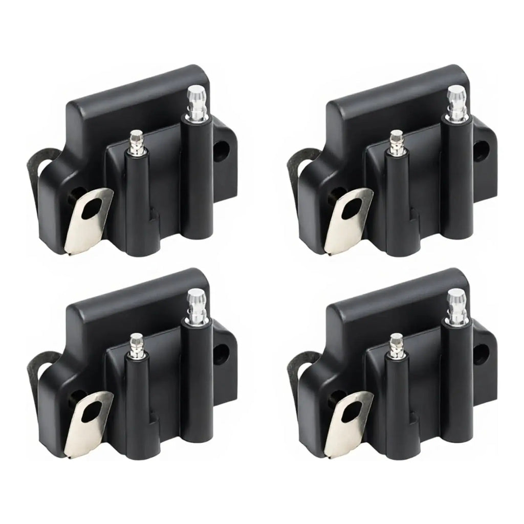 4-Pack Ignition Coil 18-5179 for Johnson Evinrude Outboard 40-300HP 60HP 70HP 88HP 90HP 100HP 115HP 120HP 125HP 140HP 150HP 175HP 200HP 225HP 1985 & Later, Replaces OEM 582508 0582508 183-2508