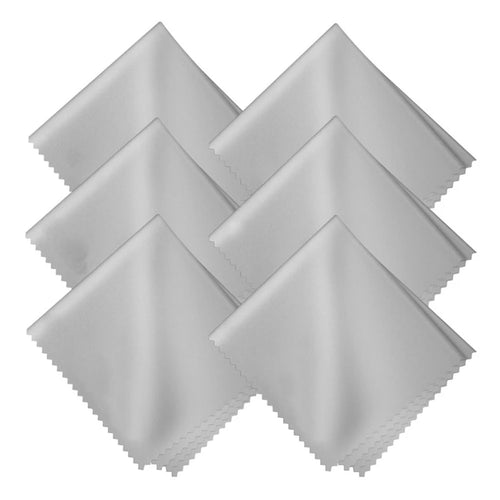 10-Pack Microfiber Cleaning Cloths Scratch-Free Anti-Static for Glasses/Phone/Computer Screens Camera Lenses Lens Wipes