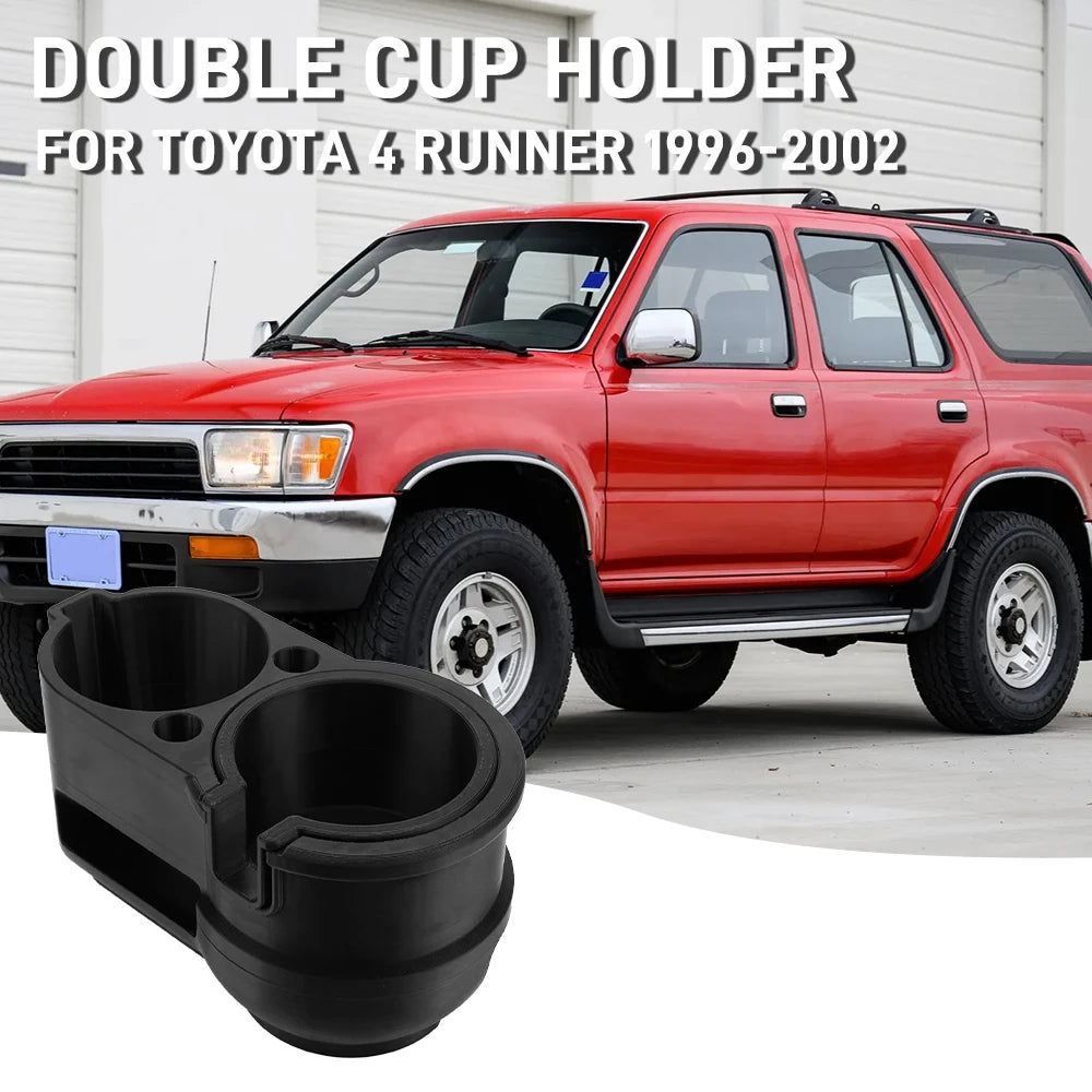1/2PCS Dual Cup Holder Suitable For 1996-2002 Toyota Runner 4-Cup Holder  Automotive Interior Accessories