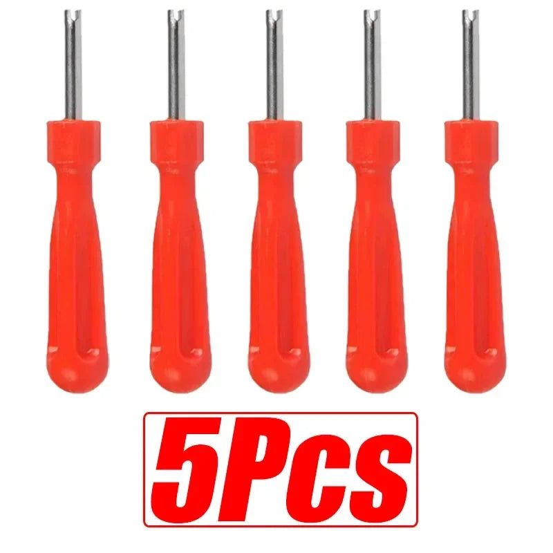 1/20Pcs Tyre Valve Core Remover Tools for Car Bike Motorbike Truck Tyre Valves Stem Repair Tools Car Tire Valve Core Screwdriver