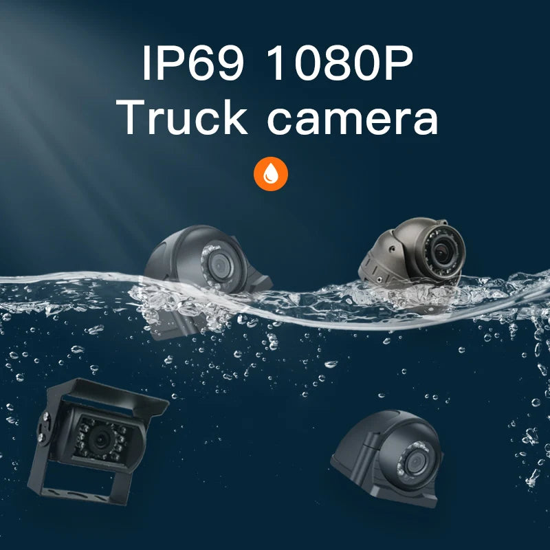 4G WIFI DVR System 1080P Waterproof Night Vision Truck Van Ai Bus Cctv Mdvr Bus Security MDVR Kit