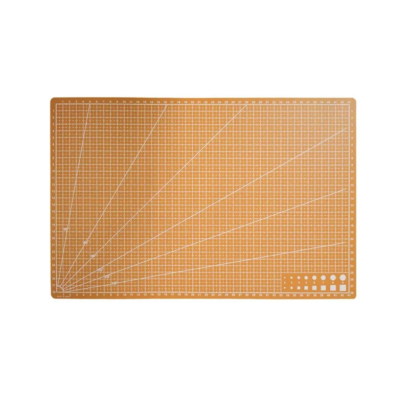 A3 PVC Cutting Mat Single Side Patchwork Cut Pad for Workbench Patchwork Sewing Manual DIY Knife Engraving Leather Cutting Board