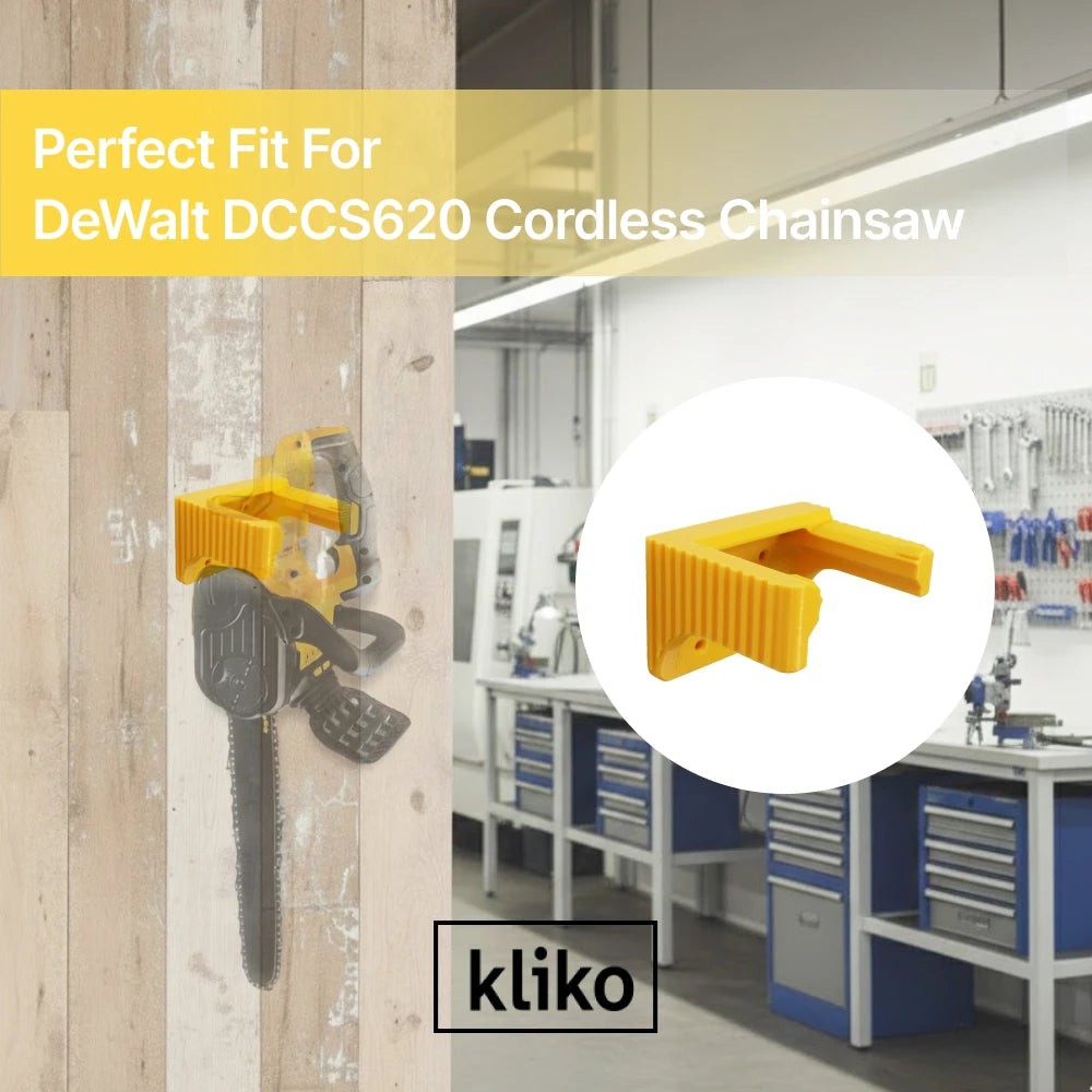 Compatible DeWalt DCCS620 Chainsaw Holder Mount DCCS620B 20V
