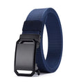 New Men's High-quality Automatic Buckle Canvas Belt Simple Casual Jeans Belt Fashion Men's Design Fashion Belt