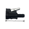 3/8" Fuel Line Connector for OMC Johnson Evinrude Outboards Engine Fuel Hose 176445 775641 Replaces Sierra 18-8092