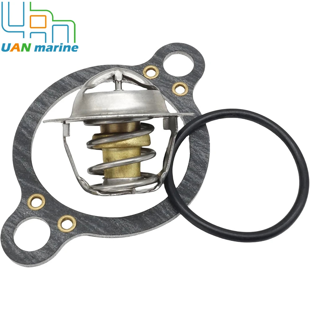 3587597  Thermostat Kit For Volvo Penta 4.3 5.0 5.7 L  V6 V8 SternDrive 3587597 3852111 3852071  18-3615 18-2917