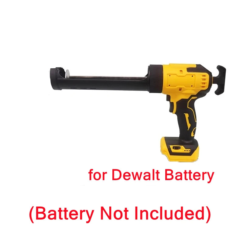 Electric Caulking Gun for Makita Dewalt 18V Battery Cement Glass Adhesive Glue Seal Sealant Tool Wireless Glass Glue Gun