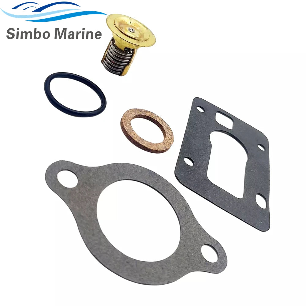 Thermostat Kit 160° for OMC Sterndrive/Cobra 5.0L 5.7L 7.5L 13430 18-3653 3856961