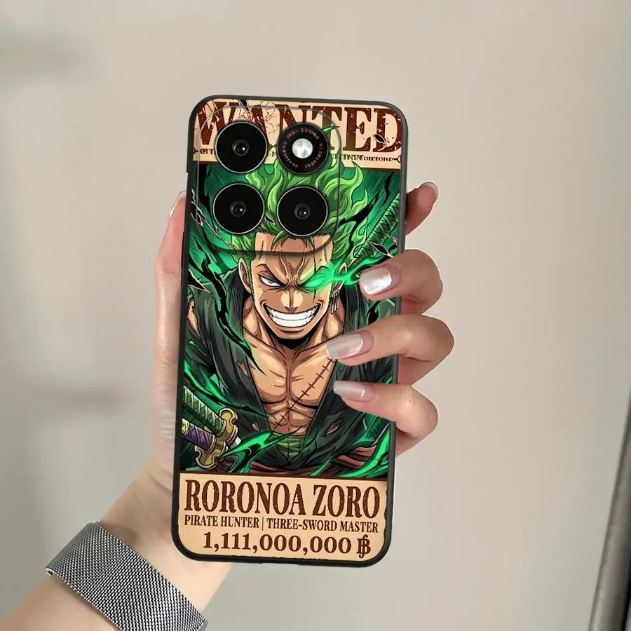 Anime Ones Pieces Case for Motorola Moto G50 55 G52 50 G53 G71 85 G60 75 G22 86 S50 Edge 20 30 40 50 60 70 S30 G51 73 G32 96