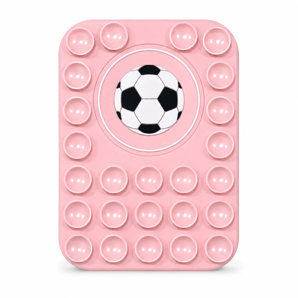 Cute Soccer For Magnetic Phone Holder MagSafe Suction Cup Silicone Magnet Wall Mount Stand for iPhone 15 14 13 Pro Max Gift