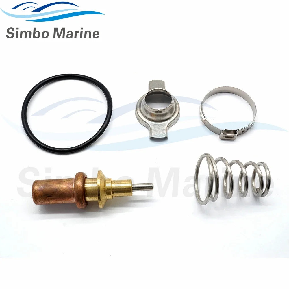62℃/143℉ Thermostat For Cooling System for Mercury Mariner Outboard Motors 135-400 HP 892864T04 8M0174561 Sierra 18-3631