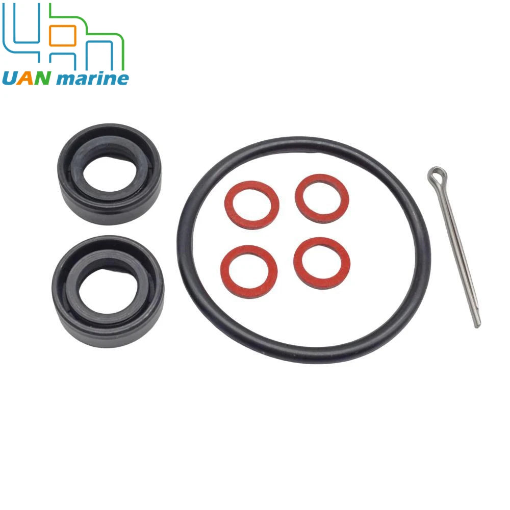 93101-13M12-00 Outboard Lower Unit Prop Shaft Gearcase Oil Seal Kits for Yamaha 2 4str 2.5 45 6 HP w/O-ring 93210-48214  w/Pin
