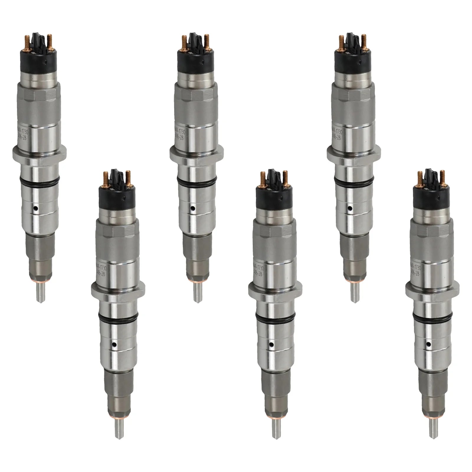 6PCS Fuel injector For Cummins QSL9 Engine 0445120038