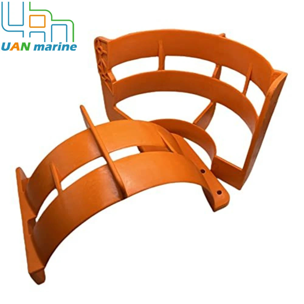 11" Boat Propeller Safety Guard Compatible with Yamaha Mercury Johnson 25hp to 35hp Marine Outboard Engine Orange