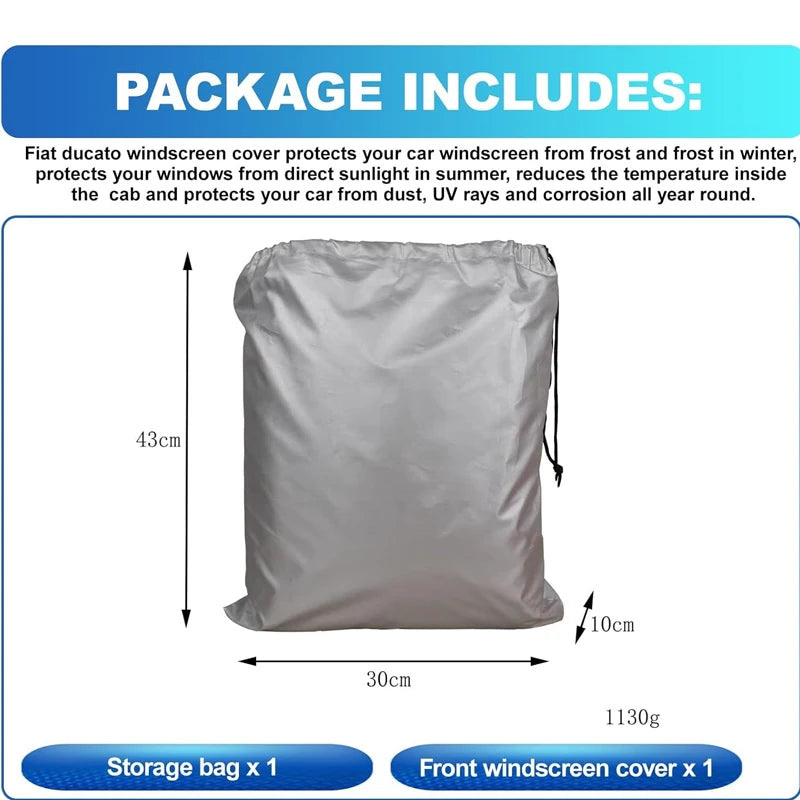 Caravan RV Bonnet Cover Bra Leaf Car Protector Tailgate Sunshade & Rain Awning Tent Heat Insulation Waterproof Dustproof