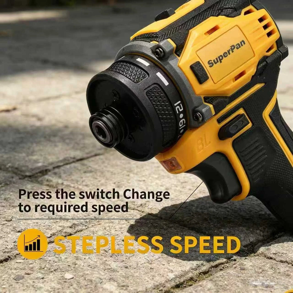 20V Impact Driver, Compatible with 20V Battery System, Bare Machine (Battery Not Included)，For Dewalt