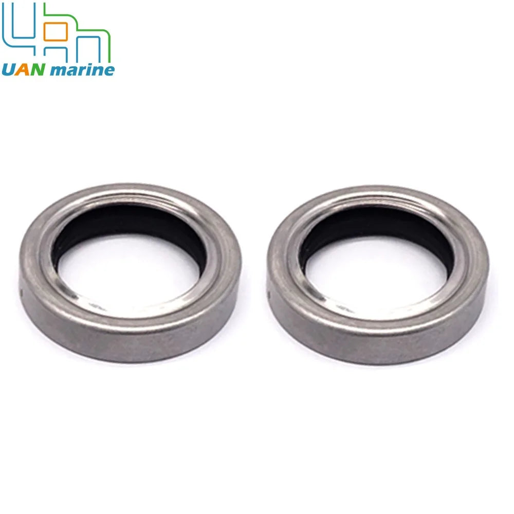 2Pcs New 26-70081 Lower Unit Outer Propshaft Oil Seal for Mercury Outboard 65 125 150 200HP 3Cyl V6 85530 91255-ZW1-003