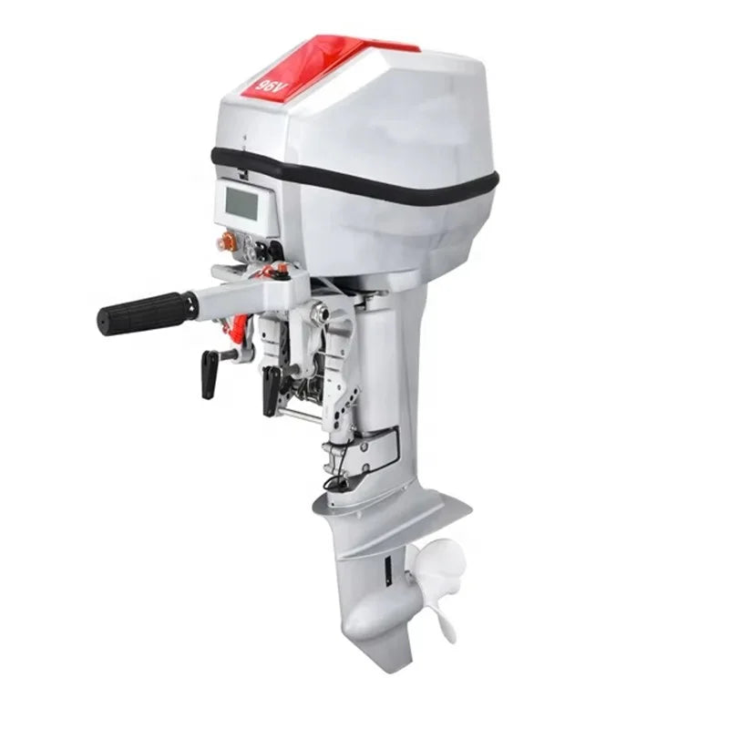 Electric Outboard Motor 96V 20HP 15kW Brushless Motor Propeller