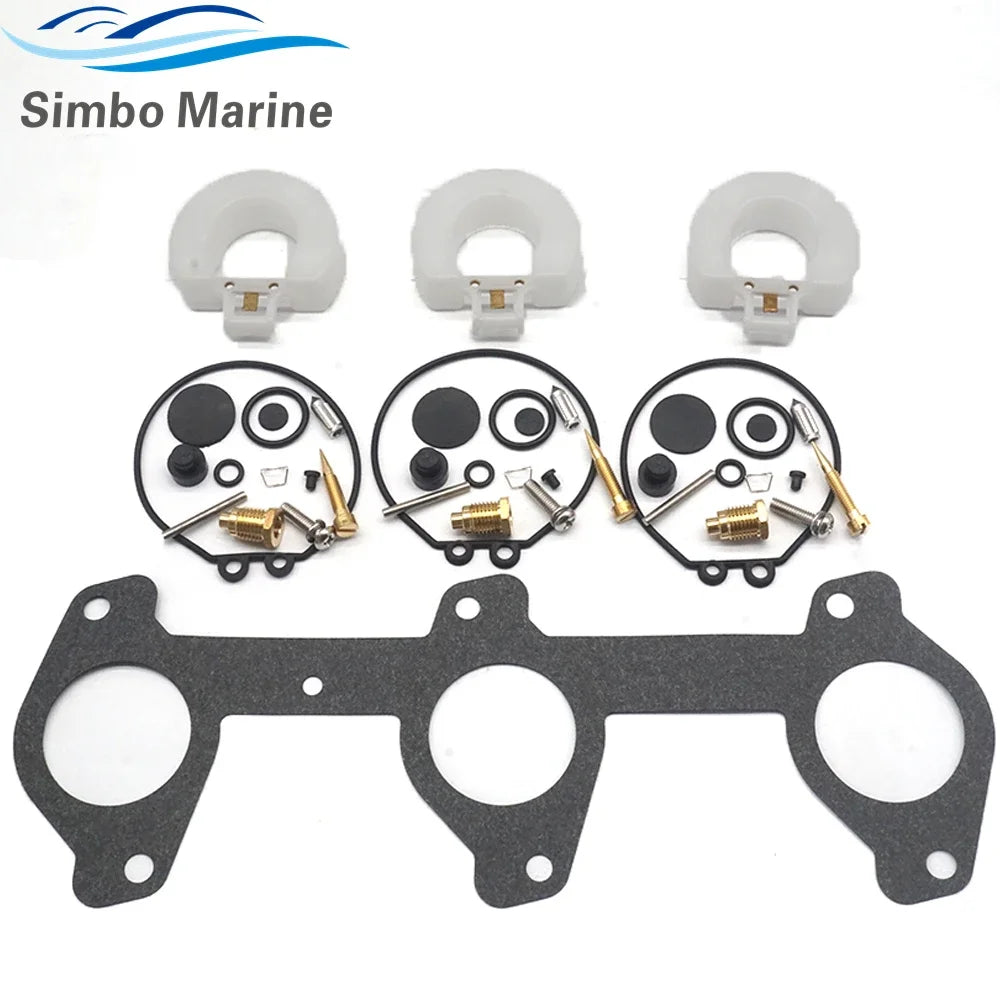 6H3-W0093 Carburetor Repair Kit For Yamaha 2 Stroke 60HP 70HP Outboard Motor 6H3-W0093-00 6H3-W0093-01 6H3-W0093-02 6H3-W0093-03
