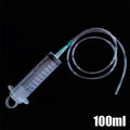 Large Capacity Syringes Reusable Needle Barrel Oil Pump with Scale Oil Suction Vacuum Syringe Pistol Pump Extractor