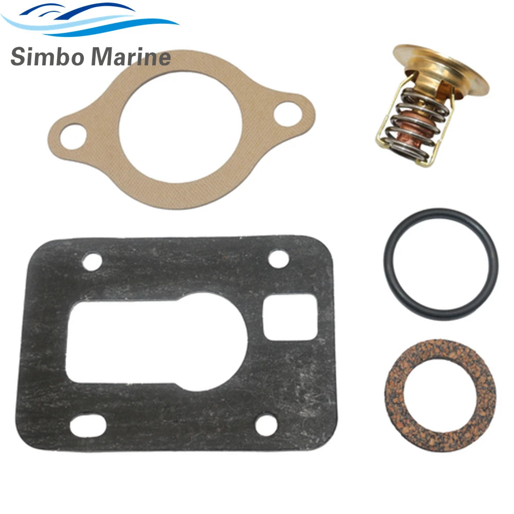 Thermostat Kit 160° for OMC Sterndrive/Cobra 5.0L 5.7L 7.5L 13430 18-3653 3856961