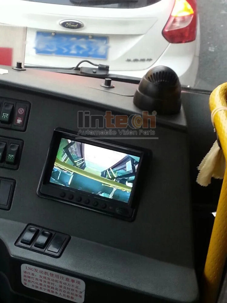 7 Inch DVR Monitor Waterproof Van RV Motorhome  Snow Plow Heated Camera System with Heavy Rear View Monitor