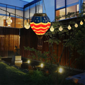 A71Z Solar Hot Air Balloon - Solar Lanterns Outdoor Hanging Waterproof for Garden Yard Patio Farmhouse Decoration
