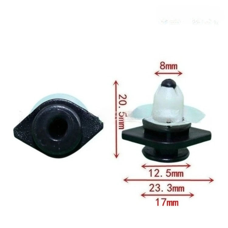 5-20PCS Car Bottom Large Side Skirt Plastic Fastener Body Fixing Clip Clips Fixed Rivet For VOLVO S80L S60 40XC 90XC V60
