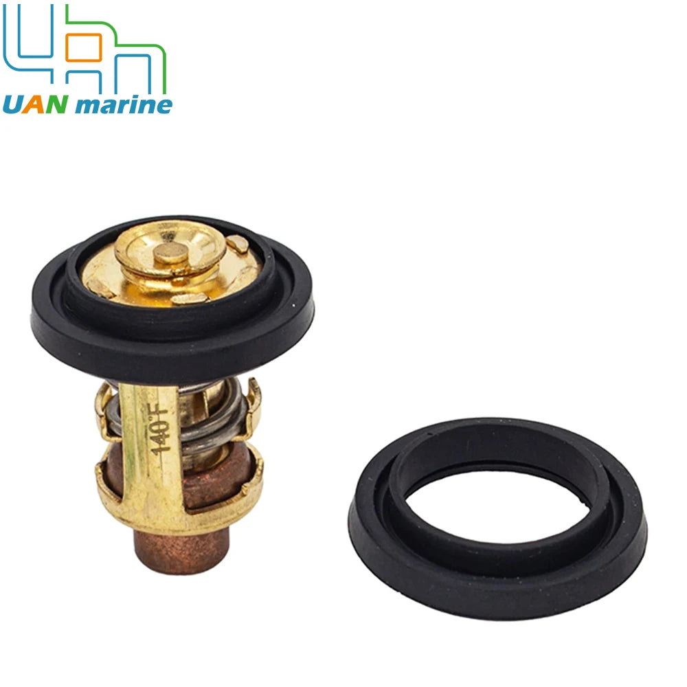 66M-12411 Thermostat 60℃ 140℉ For Yamaha F 6 8 9.9 15 40 50 60 80 100 HP 4-Stroke Outboard 66M-12411-00-00 6G8-12411-00-00