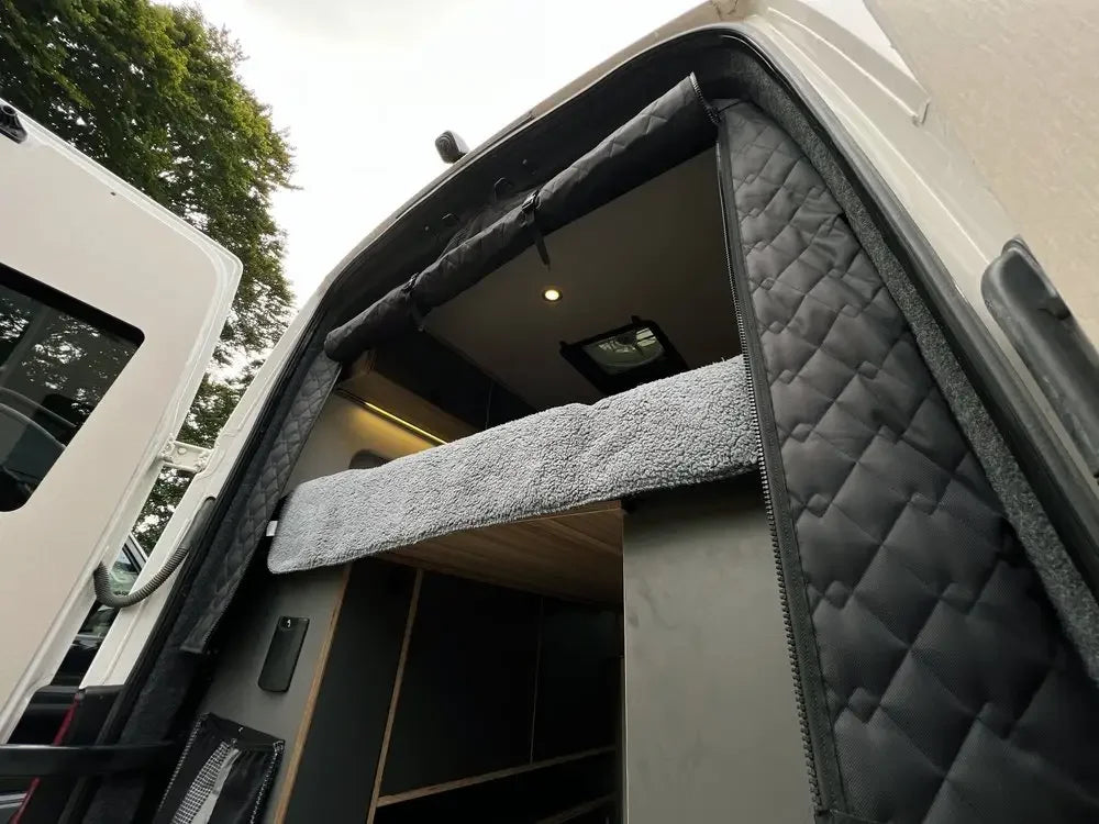 Van Rear Door Insulation Curtain,Thermal Blackout Shade For Fiat Ducato Peugeot Boxer Citroen Relay 2006+ Ram Promaster Caravan