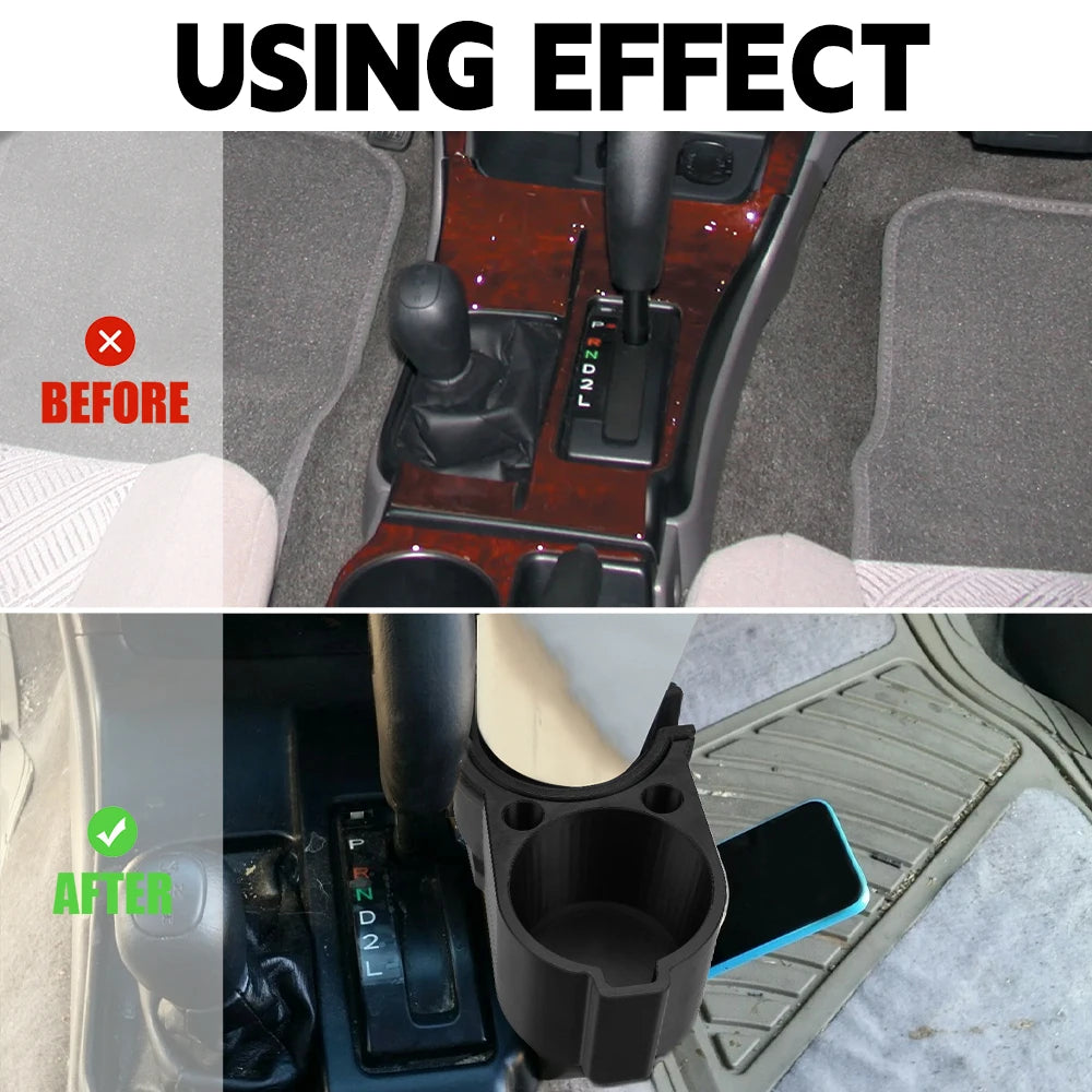 1/2PCS Dual Cup Holder Suitable For 1996-2002 Toyota Runner 4-Cup Holder  Automotive Interior Accessories