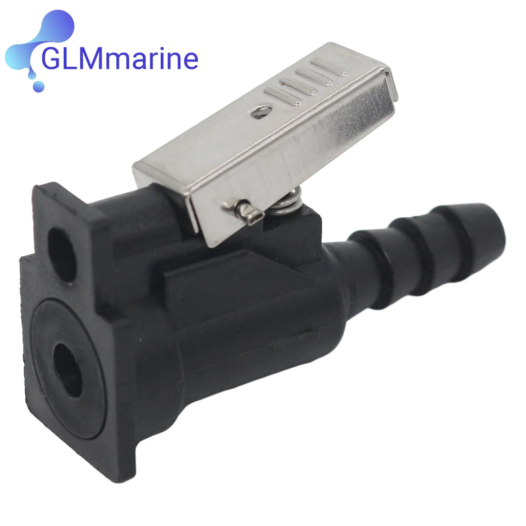 174508 for OMC Johnson Evinrude 5/16‘’ 8MM Fuel Hose Connector 2.5-250HP Outboard Engines 176745 775640 0174508 0775640