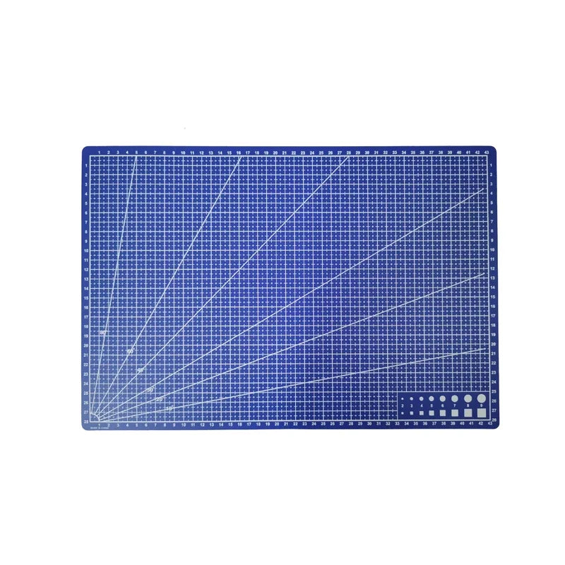 A3 PVC Cutting Mat Single Side Patchwork Cut Pad for Workbench Patchwork Sewing Manual DIY Knife Engraving Leather Cutting Board