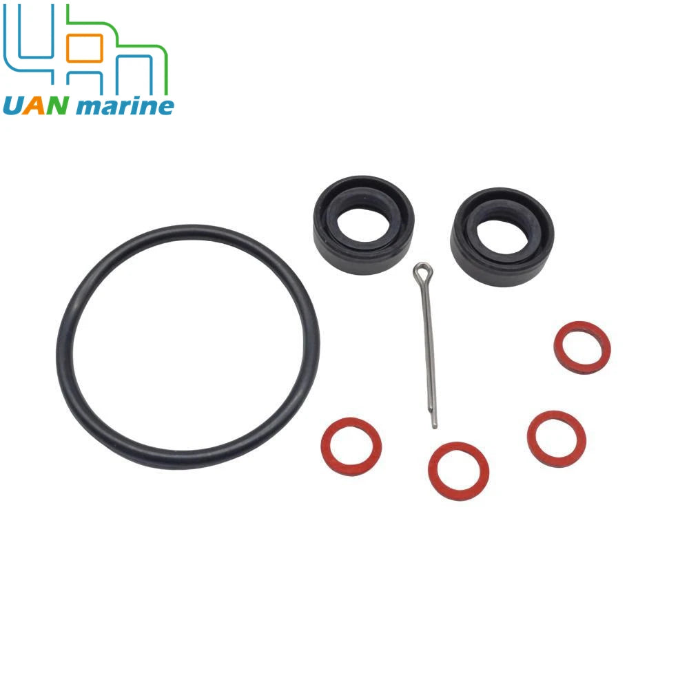 93101-13M12-00 Outboard Lower Unit Prop Shaft Gearcase Oil Seal Kits for Yamaha 2 4str 2.5 45 6 HP w/O-ring 93210-48214  w/Pin